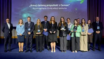 Nagrody i wyróżnienia w konkursie „Kreuj zieloną przyszłość z CEMEX” Nagrody i wyróżnienia w konkursie „Kreuj zieloną przyszłość z CEMEX”