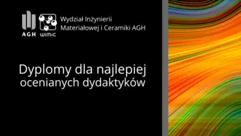 Dyplomy dla najlepiej ocenianych dydaktyków Dyplomy dla najlepiej ocenianych dydaktyków