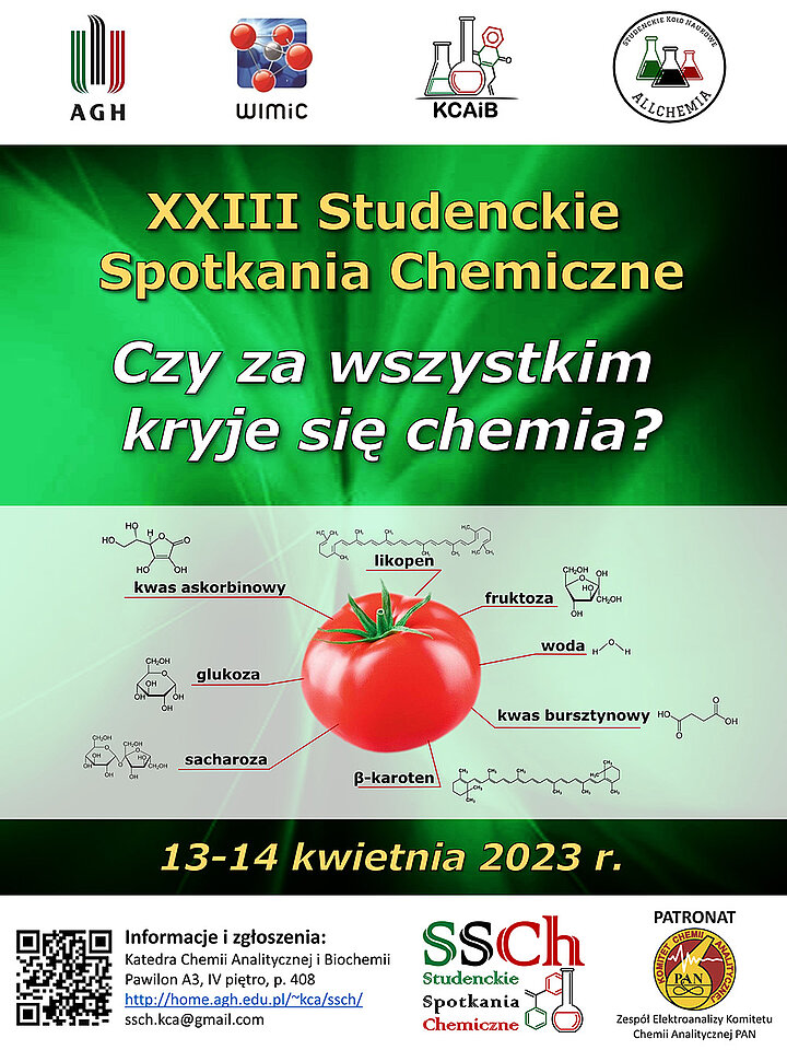 XXIII studenckie spotkania chemiczne kwiecień 2023