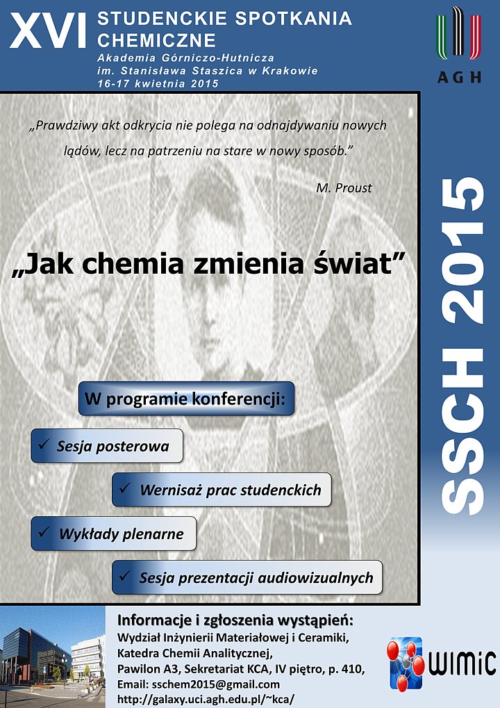 XVI Studenckie Spotkania Chemiczne – kwiecień 2015